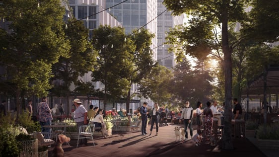 How to humanize a $22 billion neighborhood built from scratch