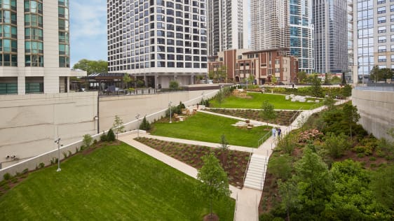 The secret to creating new public parks out of thin air? Foam