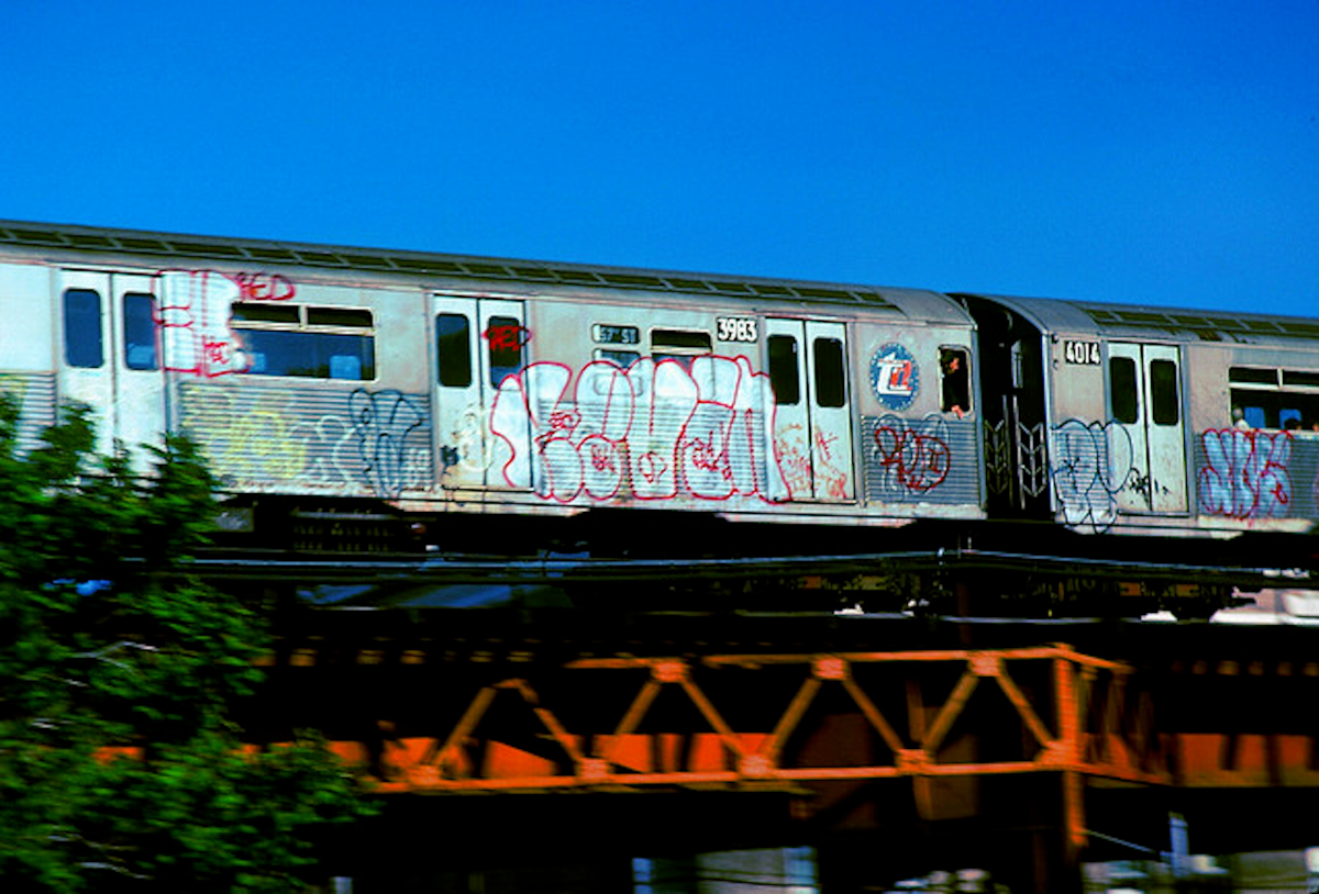 Subway Graffiti Is on the Rise in New York City