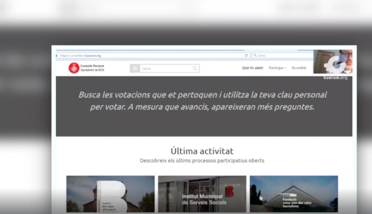 Kuorum is a SaaS for online voting and citizen engagement solutions