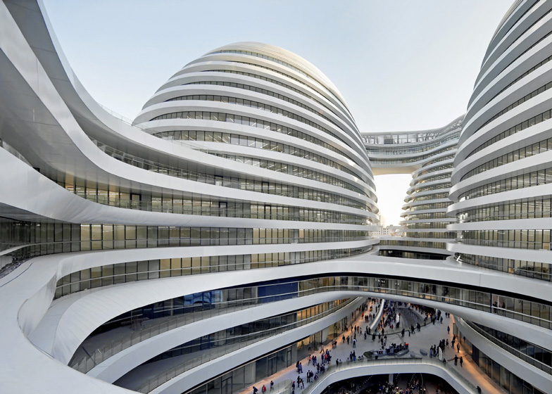 dezeen Galaxy-Soho-by-Zaha-Hadid