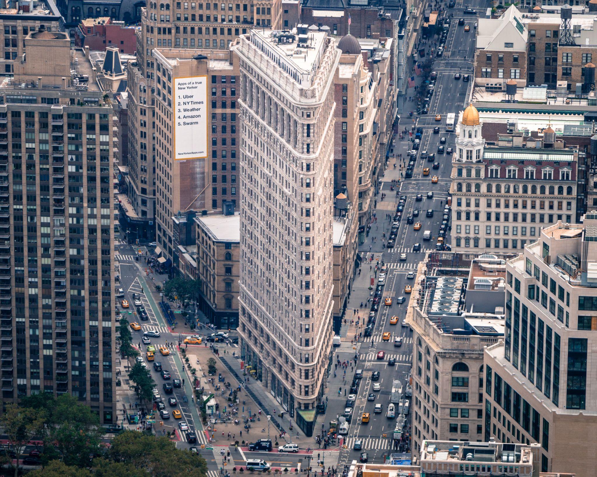 Flatiron, New York’s iconic skyscraper that was expected to blow over