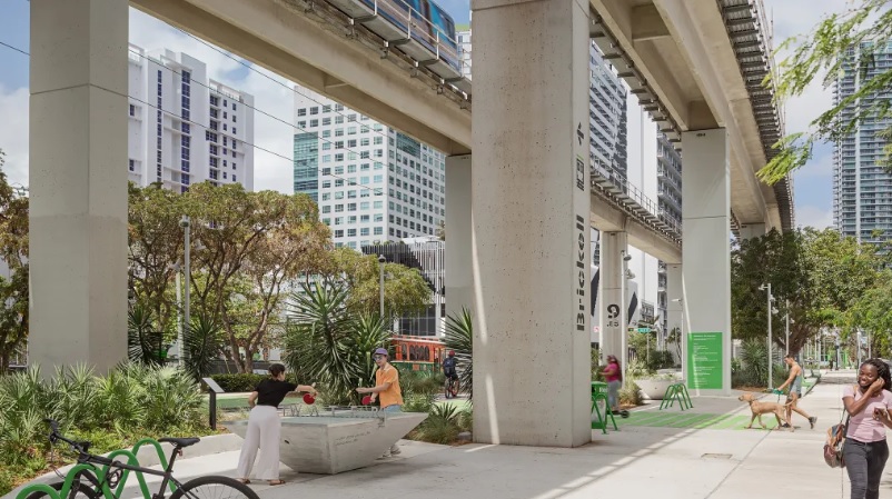How Miami’s new linear park is using ‘community-centered technology’ to bridge the digital divide
