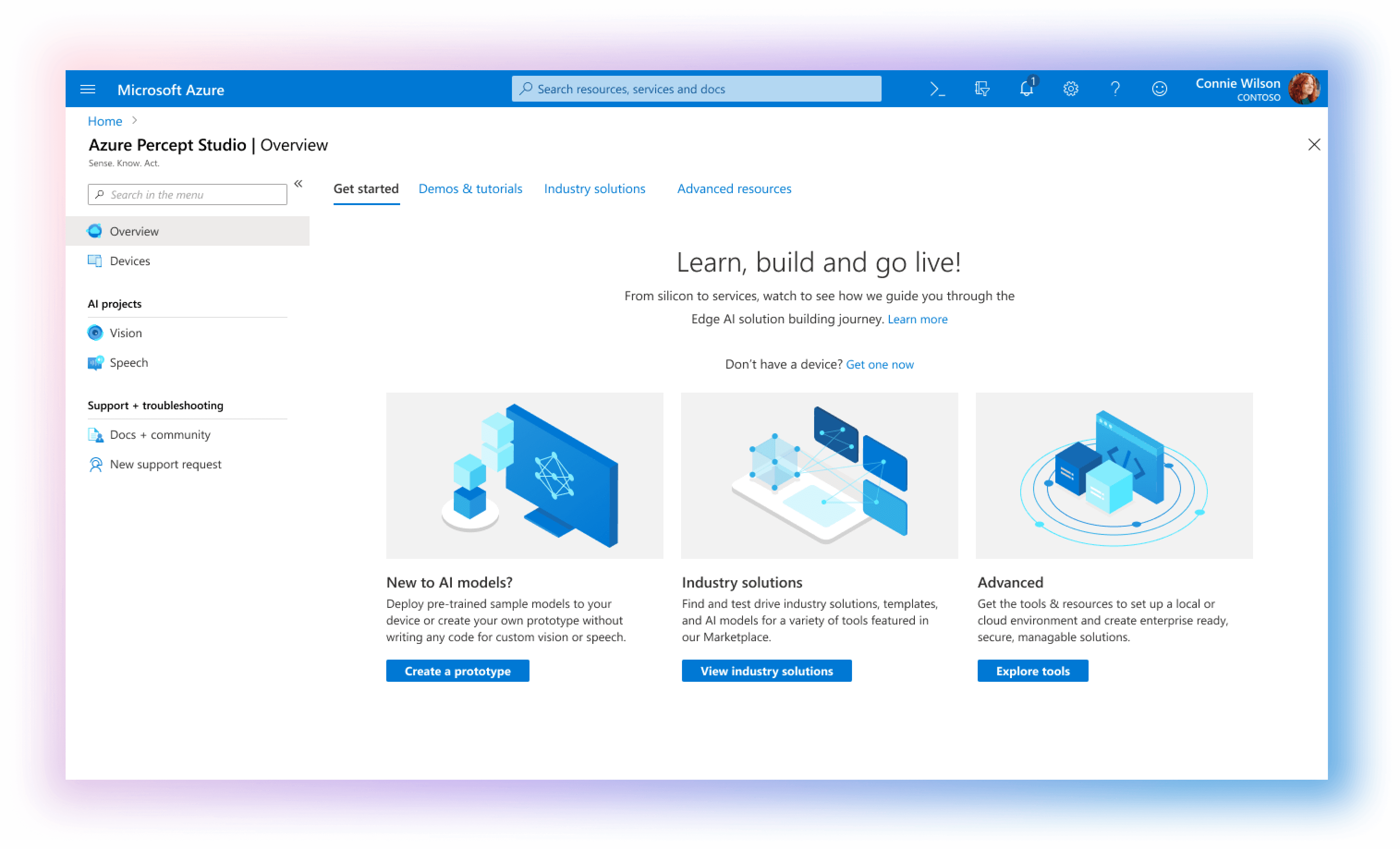 Azure Percept by Microsoft: A secure, comprehensive and easy-to-use platform for create AI solutions Azure Percept by Microsoft: A secure, comprehensive and easy-to-use platform for create AI solutions